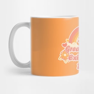 It's a Great Day for Existential Dread-Orange Variation Mug